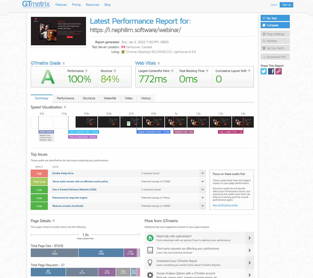 web-application-speed-optimization-fastechy-portfolio-2